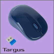 Targus W600 Wireless Optical Mouse (Blue)AC1350014 (Stock in Back)